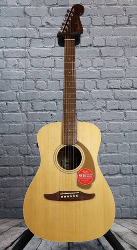 0970722521 Fender California Malibu Player Acoustic-electric Guitar Natural