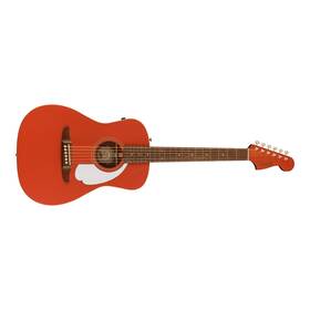 097-0722-540 Fender 0970722540 Malibu Player Acoustic Electric Guitar - Fiesta Red