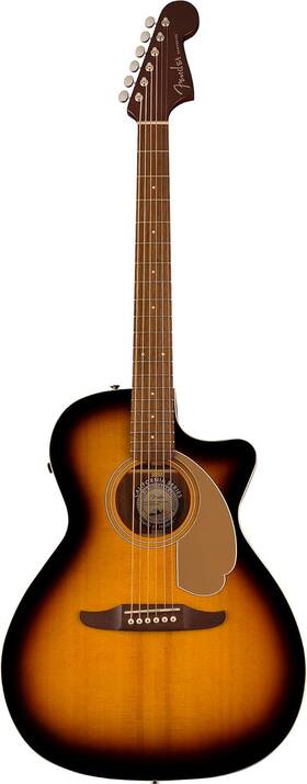 0970743503 Fender Newporter Player Acoustic Guitar Sunburst