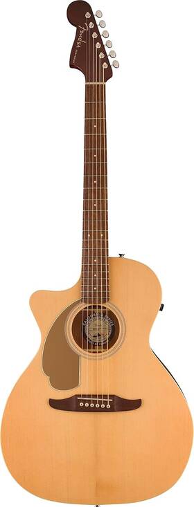 0970748521 Fender 6 String Acoustic Guitar Left-hand Natural