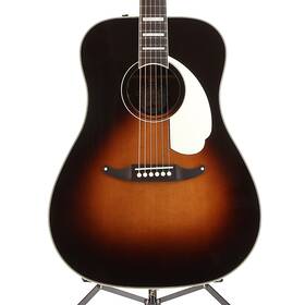 0971012380 Fender King Vintage Dreadnought Size All Solid Acoustic Electric Guitar With Case