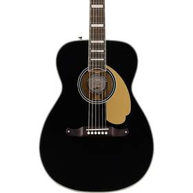 0971022306 Fender California Malibu Vintage Acoustic-electric Guitar Black