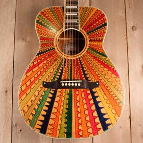 0971022334 Fender California Vintage Malibu Custom Art Guitar Inch Band Of Blades Ll With Hard C