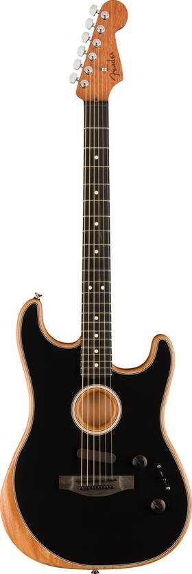 0972023206 Fender American Acoustasonic Stratocaster Black