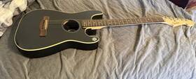Fender 100900717 Stratacoustic Original Acoustic-electric Guitar Black 6-string 21 Frets