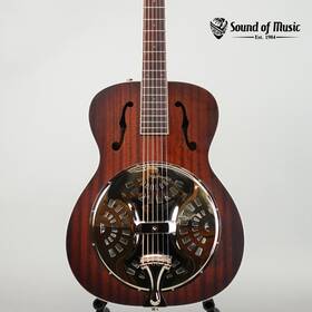 Pr-180e Fender 121753121702 Resonator With Case - Aged Cognac Burst Used