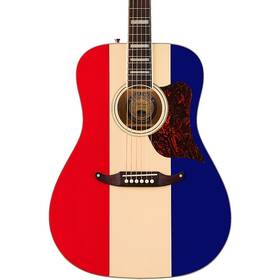 Fender 197881307776 Buck Owens Kingman Le A/e Guitar Red/white/blue Rf