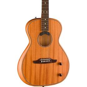 Fender 197881318239 Highway Parlor All-mahogany Acoustic-electric Guitar Nat Rf