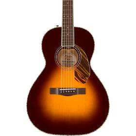 Ps-220e Fender 197881427443 Paramount Parlor A/e Guitar 3-color Vintage Burst Rf