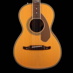 54fen018 Fender Used Ron Emory Inch Loyalty Parlor Ash Butterscotch Acoustic Electric Guitar