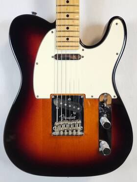 Fender 885978205028 Pre Owned 2012 American Standard Telecaster Maple Fingerboard 3-color S