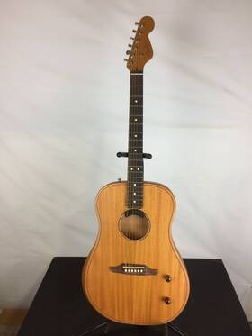 972512122 Fender Excellent Highway Series Dreadnought Acoustic-electric Guitar Solid Maho
