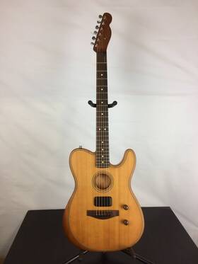 973113534 Fender Open Box Acoustasonic Standard Telecaster Acoustic-electric Guitar Solid