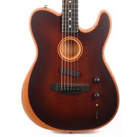 0972013137 Fender American Acoustasonic Telecaster All Mahogany Bourbon Burst