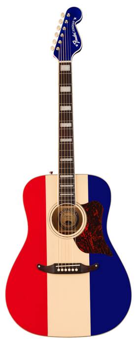 Caxa240275 Fender New Buck Owens Kingman - Red/white/blue 275