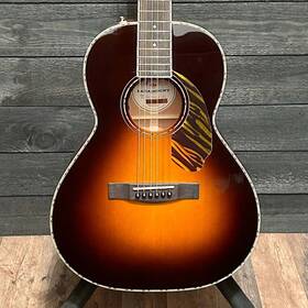 Cc220611329 Fender Paramount Ps-220e Parlor Acoustic-electric Guitar With Case