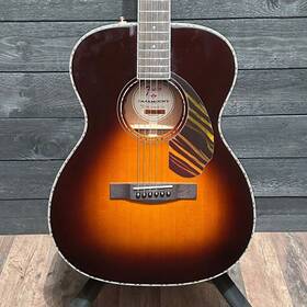 Cc230213019 Fender Po-220e Paramount Orchestra Acoustic Electric Guitar Sunburst With Case