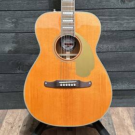 Cc231005433 Fender California Vintage Malibu Concert Acoustic Electric Guitar With Case - Aged