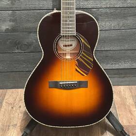 Cc240403206 Fender Ps-220e Paramount Parlor Acoustic Electric Guitar With Case - Sunburst