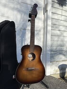 Classic2020 Fender Californiatraditional Seriesmalibu - Aged Cognac Burst