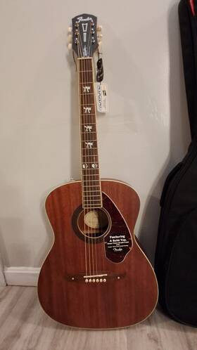 Csl12092164 Fender Tim Armstrong Hellcat Acoustic-electric Guitar 6-string Gig Bag