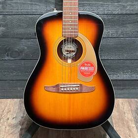 Iwa2414384 Fender Malibu Player Short Sale Parlor Acoustic Electric Guitar - Sunburst