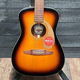Iwa2414385 Fender Malibu Player Short Sale Parlor Acoustic Electric Guitar - Sunburst
