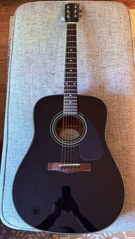 Kl05070215 Fender Acoustic Electric Guitar Dg-11e Black S/n 6 String