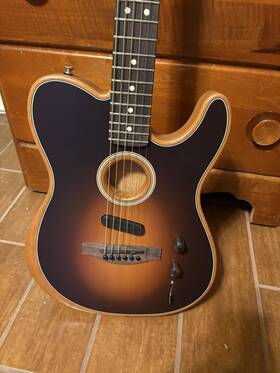 Fender Mxa2100611 Acoustic-electric Guitar Mahogany Sunburst With Gig
