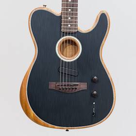 Fender Mxa2202963 Acoustasonic Player Telecaster Acoustic-electric Guitar - Brushed Black