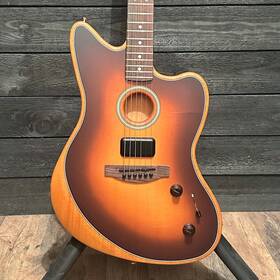 Mxa2300537 Fender Player Acoustasonic Jazzmaster Acoustic Electric Guitar - Sunburst