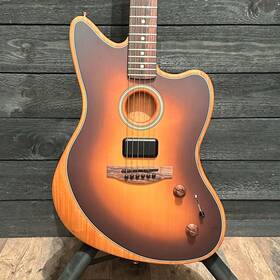 Mxa2301596 Fender Acoustasonic Player Jazzmaster Acoustic Electric Guitar - Sunburst