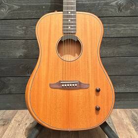 Mxa2400882 Fender Highway Dreadnought All-mahogany Acoustic-electric Guitar - Natural