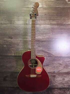 Fender Newporter Player Mdw Fsr Wn Acoustic Guitar