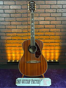 Timarmstronghellcat-0803 Fender Tim Armstrong Hellcat Walnut Fingerboard Natural Acoustic Electric