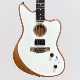 Fender Us211743a American Acoustasonic Jazzmaster Acoustic-electric Guitar - Arctic White