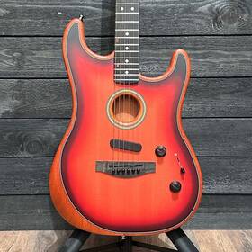 Us212075a Fender American Acoustasonic Stratocaster Usa Acoustic Electric Guitar - Sunbur