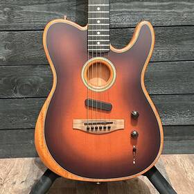 Us216458a Fender American Acoustasonic Telecaster Usa Acoustic Electric Guitar - Sunburst