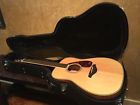 Fg740sfm Yamaha Acoustic Guitar Mint Condition With Hard Body Case