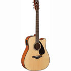 Fgx800c-estk Yamaha Dreadnought Guitar Rosewood Fingerboard Natural