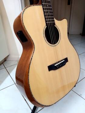 Ga01-e Firefly Acoustic Electric Guitar - Beautiful With 1 Cosmetic Mark
