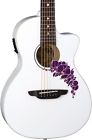 Flo Or Cwh Luna Guitars Flora Orchid Spruce 814064027398