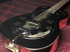 Fr-48 Fender Steel Resonator Guitar Chrome Finish