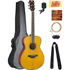 Fstavt Concert Transacoustic Guitar Vintage Tint Bundle With 660845725775
