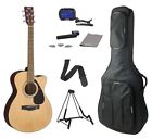 Fsx315c Yamaha Acoustic Electric Guitar Pack With Deluxe Bag 086792981710