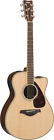 Fsx730sc Yamaha Small Body Solid Top Guitar Rosewood Natural 086792941035