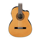 Ga6ce-b1 Ibanez Ga Series Classical Cutaway Guitar Natural