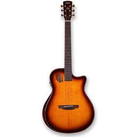 Gs-801 Gaea 41 Inch Solid Spruce Top Acoustic Electric Guitar Flame Maple Back Buzz