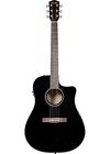 Gd30ce-blk Takamne Takamine Dreadnought Cutaway Guitar Gloss Black