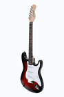 Ge139-rds Huntington Outlaw Solid Body Electric Guitar Redburst